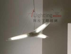 灯具设计艺术 带着光线飞舞(图)