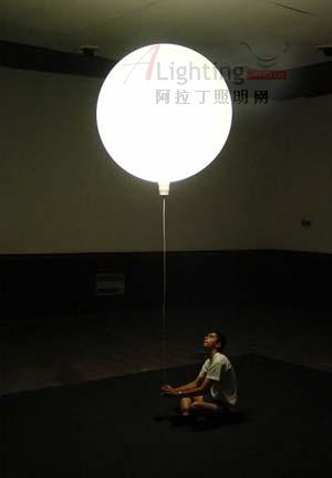 漂浮气球灯 随意放逐的照明(图)