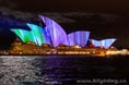 悉尼歌剧院风帆灯光装置 点亮2013灯光节